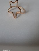 تصویر انگشتر مینیمال ماه و خورشید و هلال درخشان 