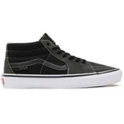 تصویر کتانی ونس دخترانه نیم ساق مدل jeff gross’ رنگ forest night - 36 Vans sk8 mid Jeff grosso forest night