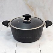 تصویر قابلمه عروس فورج مدل دلوین سایز 18 