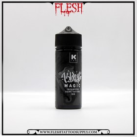 تصویر رنگ مشکی بلک مجیک Black magic 120ml 