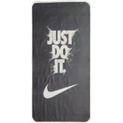 تصویر حوله باشگاهی کد 10400100 سایز بزرگ 75*150 طرح نایک 