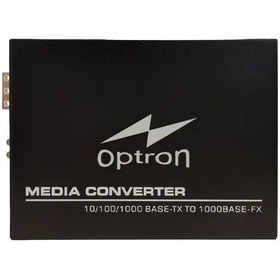 تصویر مبدل فیبر نوری (مدیا کانورتور) اپترون مدل OP-C1000-SFP Optron OP-C1000-SFP Media Converter