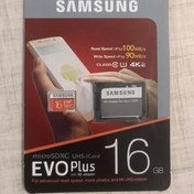 تصویر رم SAMSUNG ظرفیت 16GB مدل EVO PLUS UHS-I 