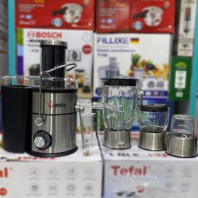 تصویر آبمیوه گیری 4 کاره حرفه ای برند تفال مدل TF-4018 Tefal