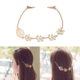 تصویر ریسه پشت مو برگ رومی 