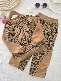 تصویر ست پلنگی پاپیونی کد 2023 