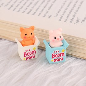 تصویر مگنت یخچال طرح حیوانات فانتزی 