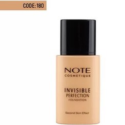 تصویر کرم پودر فلوئیدی مدل Invisible Perfection حجم 35 میلی لیتر نوت warm bisque - 170 Note Invisible Perfection Foundation 35 ml