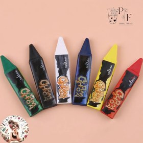 تصویر رنگ گریم صورت کودک ۶ رنگ میگندا 