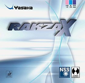 تصویر رویه راکت راکزا X Yasaka Table Tennis Rubber Rakza X