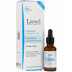 تصویر سرم آبرسان لایسل هیدراسل هیالورونیک اسید و ویتامین ب 5 انواع پوست Liesel Hydrasel Hyaluronic Acid And B5 Face Serum For All Skin Types