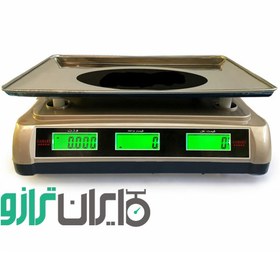 تصویر ترازو فروشگاهی کمری 40 کیلویی مدل 888 کیبورد استیل قطعه شمار 