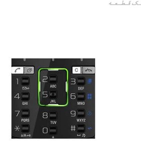تصویر صفحه کلید اصلی سونی اریکسون (سبز) Sony Ericsson K850 
