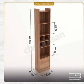 تصویر کتابخانه کوچک خانگی 