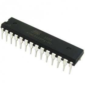 تصویر میکروکنترلر ATMEGA48PA-PU پکیج PDIP-28 