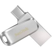 تصویر فلش مموری سن دیسک Ultra Dual Drive Luxe SANDISK Ultra Dual Drive Luxe 128GB  Flash Memory