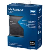 تصویر هارد وسترن دیجیتال مای پاسپورت 500 گیگابایت ا Western Digital Portable My Passport - 500GB Western Digital Portable My Passport - 500GB