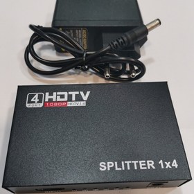 تصویر اسپیلیتر 1 به 4 HDMI Hdmi splitter 1*4