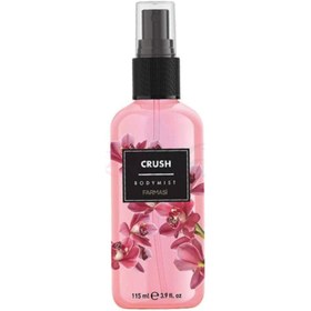 تصویر بادی میست زنانه مدل Crush حجم 115میل فارماسی Farmasi Body Mist Crush For Women 115ml