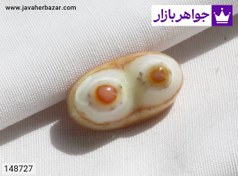 تصویر نگین عقیق باباقوری دوکوهان کد 148727 