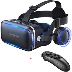 VR Headset for Phone with Controller | Virtual Reality Game System  Compatible with iPhone and Android | Virtual Reality Goggles w/Remote  Control for