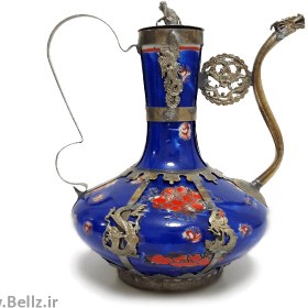 تصویر گلاب پاش چینی (رنگ آبی) 