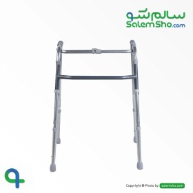 تصویر واکر تاشو مدرج ساده (قابل تنظیم) - سالم لاین Simple graduated folding walker