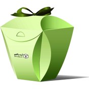 تصویر الگوی ساخت جعبه فوق‌العاده خاص با اضلاع خمیده 