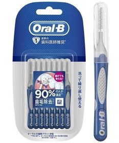 تصویر براش بین دندانی اورال بی( مسواک بین دندانی) بسته ۱۰ عددی اورجینال Oral b