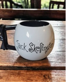 تصویر ماگ دیزنی جک کابوس کریسمس Jack Skellington Face Mug with Zero 