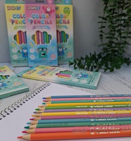تصویر مداد رنگی پاستیلی دامس 