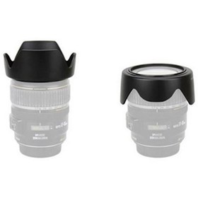 تصویر هود لنز نیکون مدل HB-45 ii Lenz Hood for Nikon 18-55mm F/3.5-5.6G VR Lens 