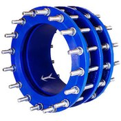 تصویر اتصالات قابل پیاده کردن PN16 تیپ FDJ) F1) میراب - 5 اینچ Removable fittings PN16 type FDJ) F1) Mirab
