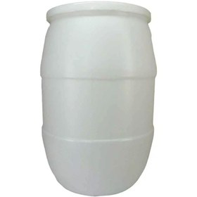 تصویر بشکه پلاستیکی سفید 60 لیتری 