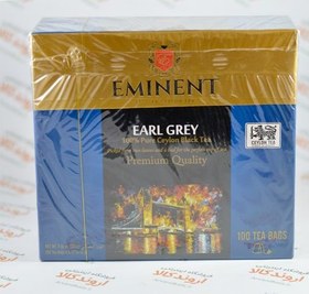 تصویر چای کیسه ای EMINENT مدل (100 عددی) EARL GREY 