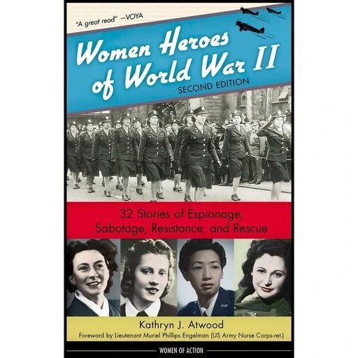 خرید و قیمت کتاب زبان اصلی Women Heroes of World War II انتشارات ...