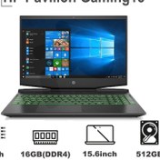 تصویر لپ تاپ گیمینگ استوک اچ پی مدل HP Pavilion Gaming 15 