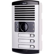 تصویر پنل آیفون تصویری الکتروپیک مدل FD1086 سه واحدی 