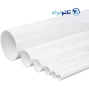 تصویر لوله برق PVC خم گرم نگین پلیمر سمنان 800 گرم سایز 13 