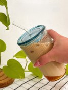 تصویر ماگ پینترستی شیاری - سفید شفاف 