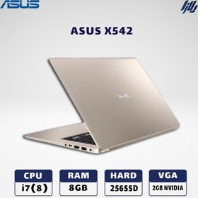 تصویر Asus X542 stock | i7-8th Gen | 8GB RAM | 256GB SSD | NVIDIA GeForce MX130 2GB Graphics | 15 Inch(کد33) 