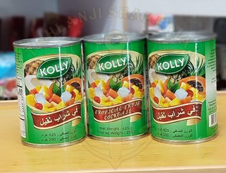 تصویر کمپوت مخلوط میوه کولی kolly