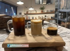 تصویر لیوان و شات پیرکس گرد وارداتی سه سایز لیوان گرد پیرکس