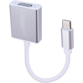 تصویر تبدیل Type-C به VGA دیتالایف Datalife 