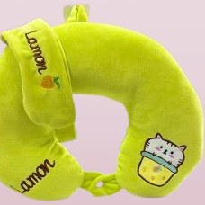 تصویر بالش گردنی چشم بنددار 