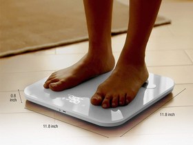 تصویر ترازوی هوشمند خانگی شیائومی XIAOMI YUNMAI Color 2 Smart Body Fat Weight Scale Review 