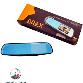 تصویر دوربین آینه ای ثبت وقایع DVR ARAX کد کالا 192 