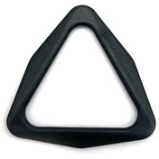 تصویر بندگیر کیف پلاستیکی مثلثی سایز 33 میلی‌متر 