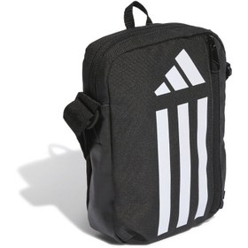 تصویر کیف شانه ای سیاه مردانه و زنانه یونیسکس TR Organizer Bag HT4752 مشکی - سفید adidas 