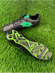 تصویر کتانی استوک دار مردانه راسته | لوتو Lotto 